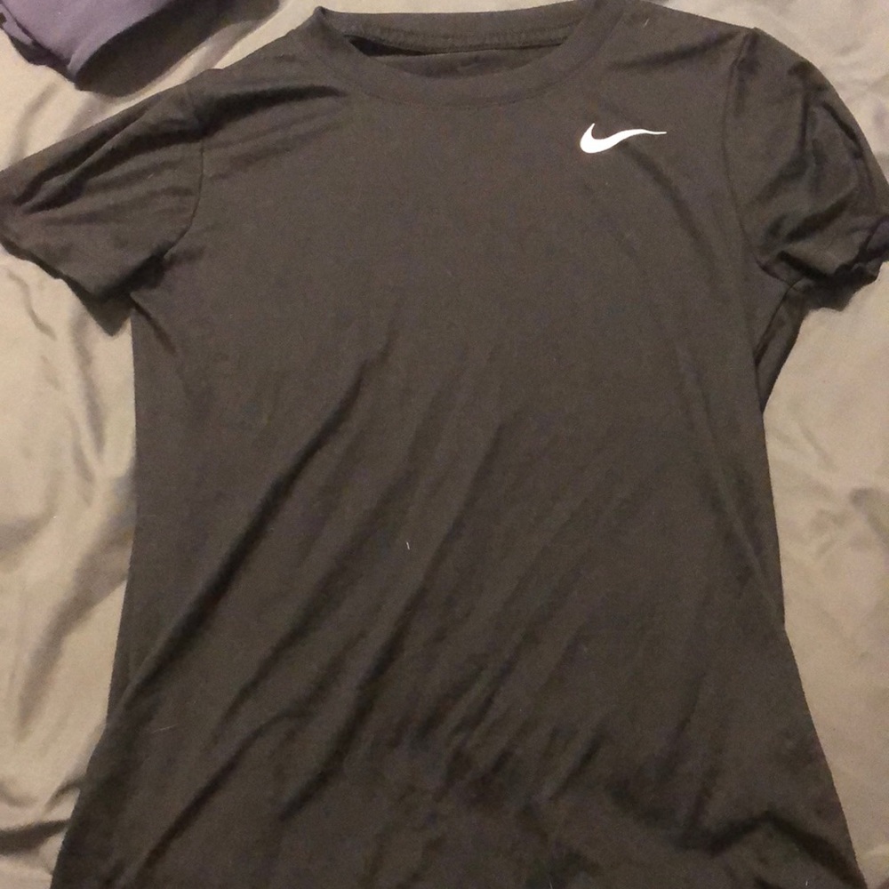 Black Nike running shirt